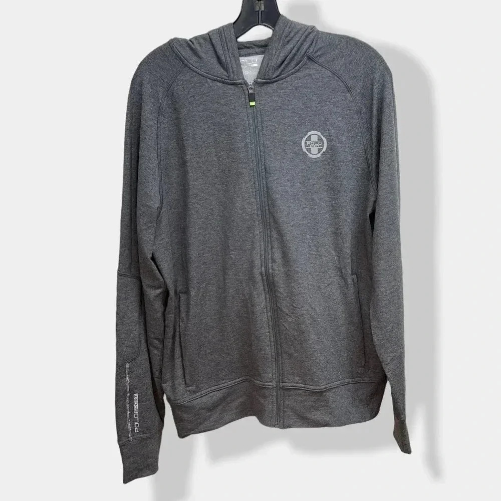 Polo Sport Grey Zip Athletic Jacket